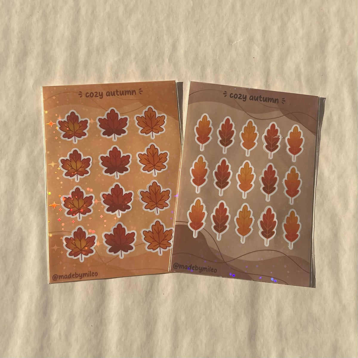 Duo Stickerbogen - Cozy Autumn
